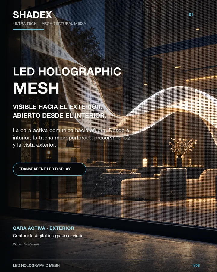 LED Holographic Screen